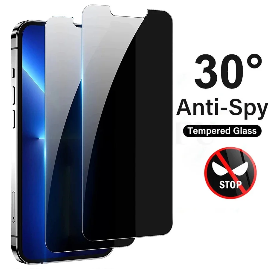 Anti-spy tempered glass screen - огляд і ціна Anti Spy Privacy Glass Case
